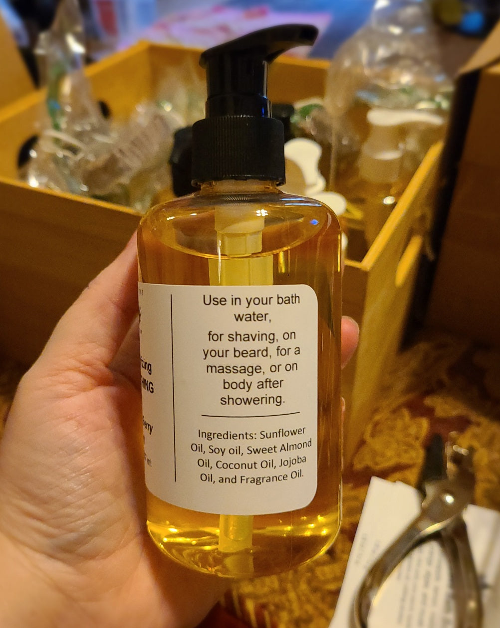 Moisturizing EVERYTHING Oil Poison Berry Scent