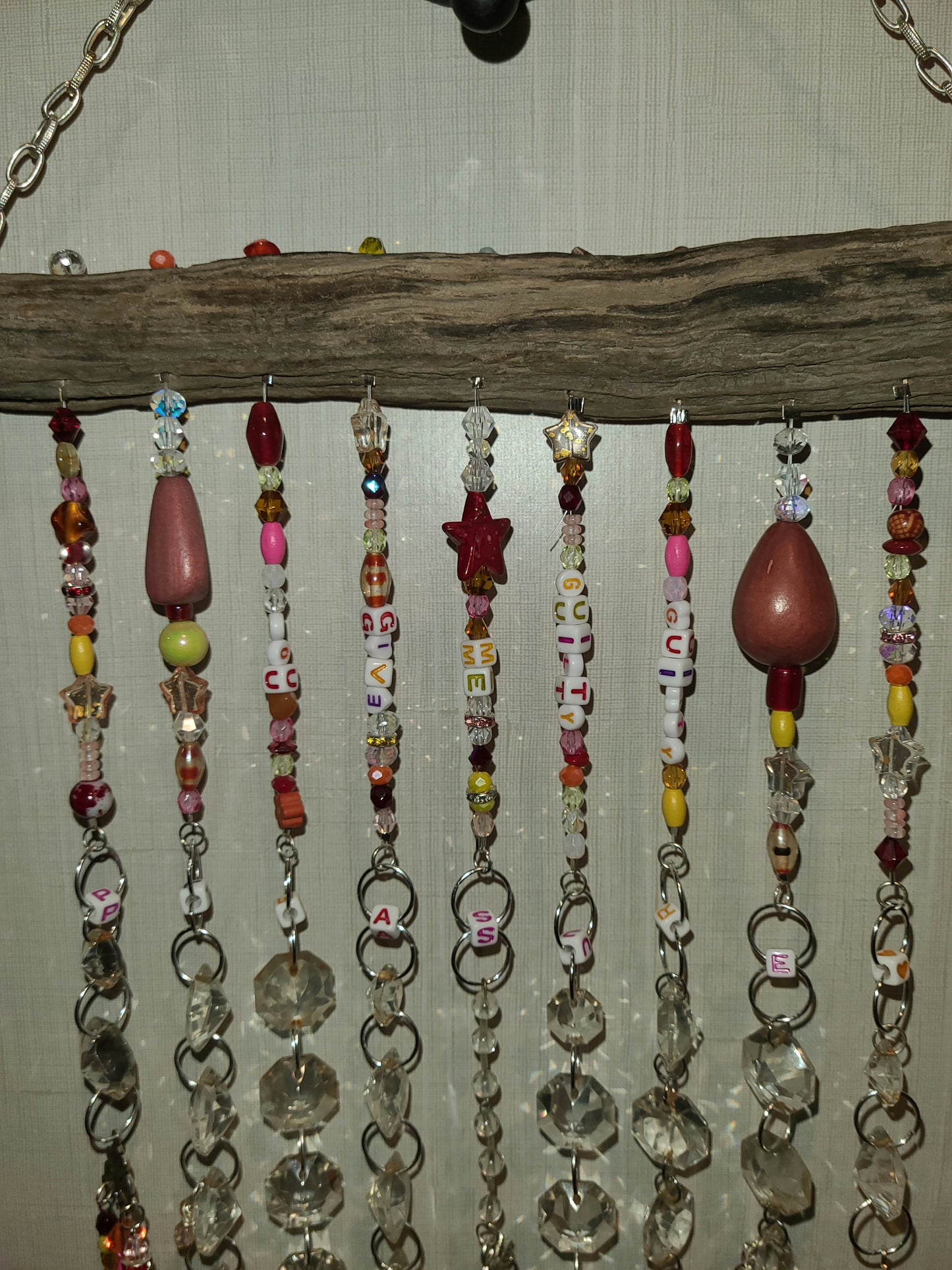 Guilty Pleasure Suncatcher with 2 Love Jars