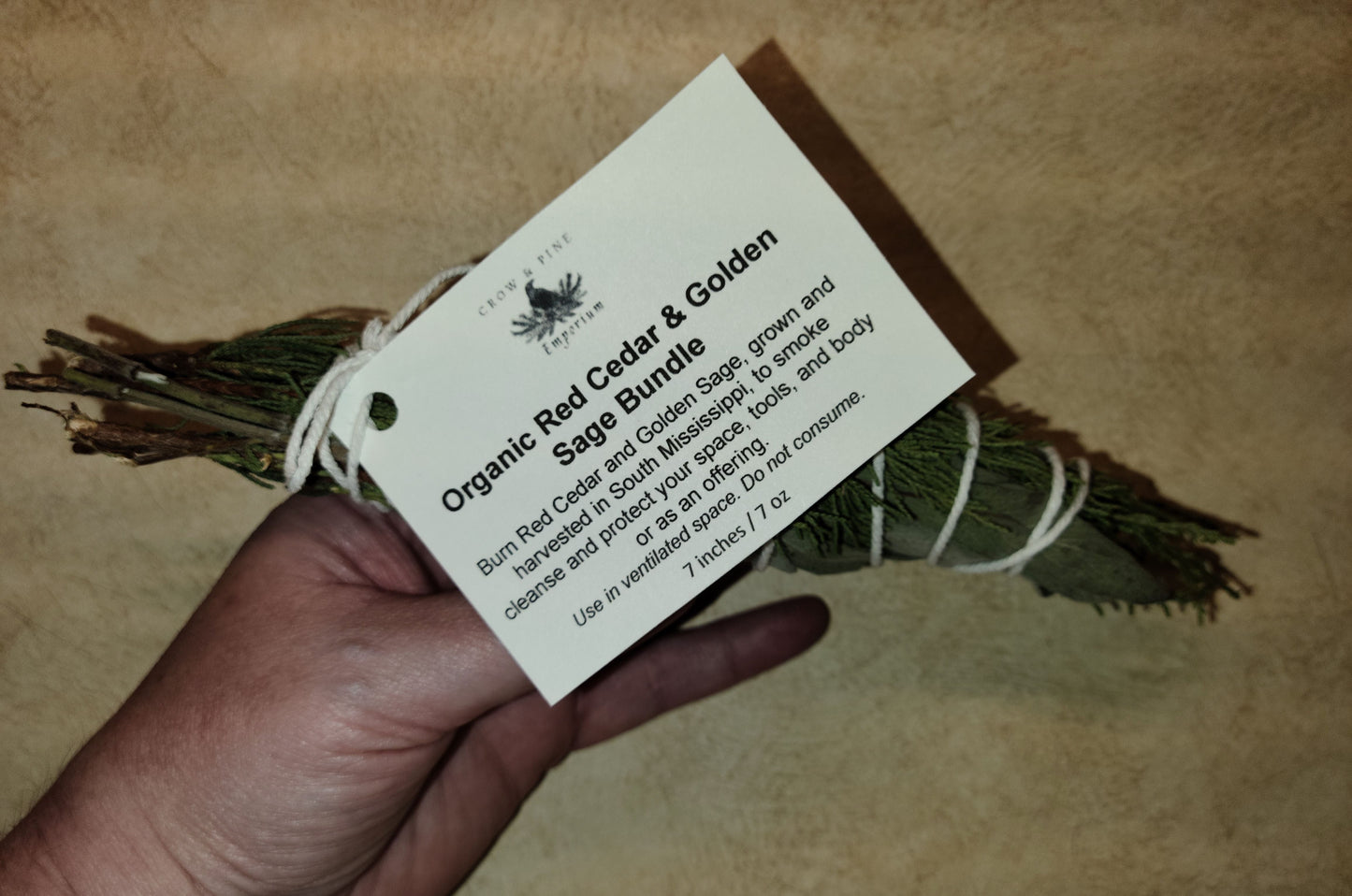 Red Cedar, Rosemary, and Golden Sage Bundles