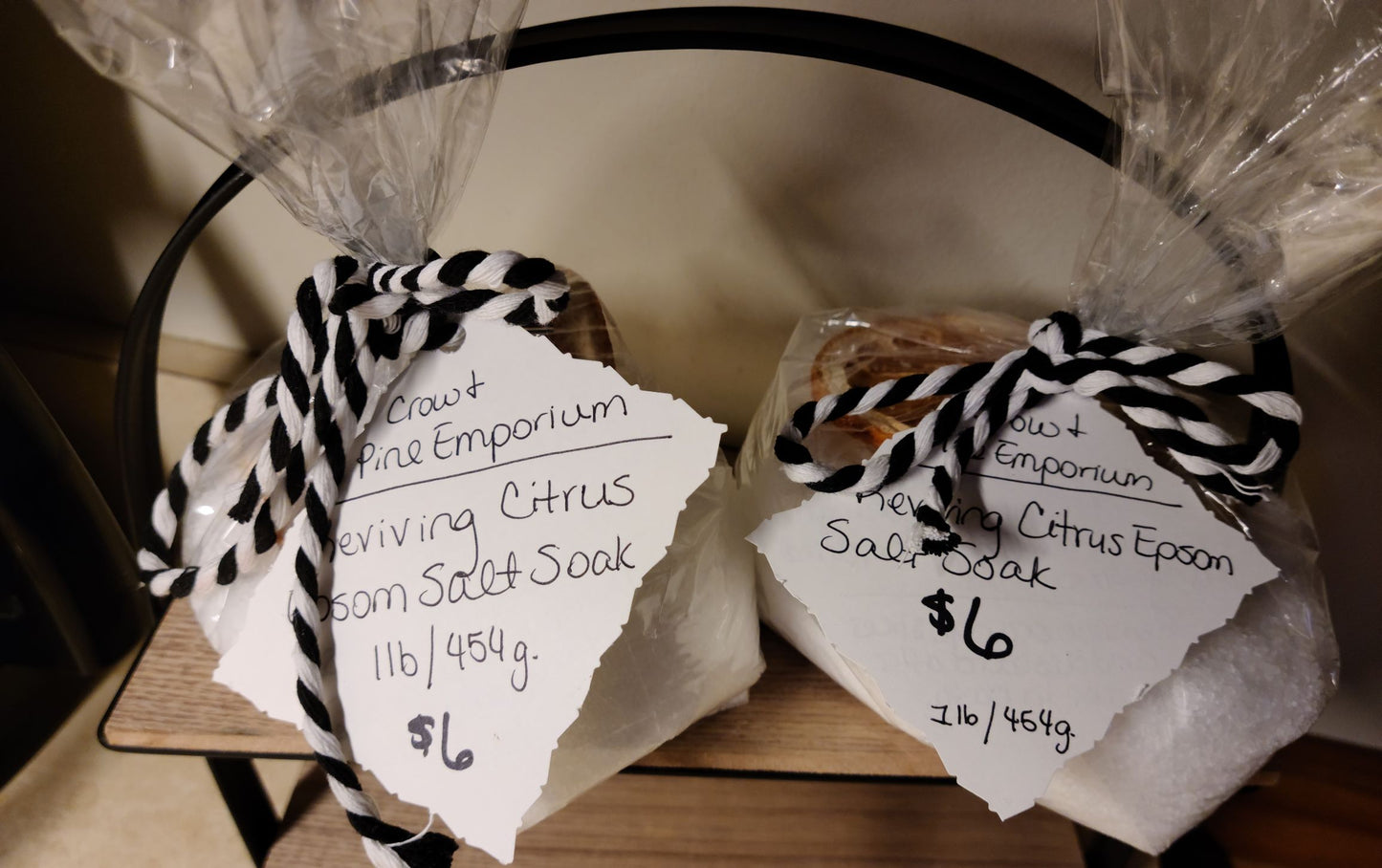Reviving Citrus Epsom Salt Soak