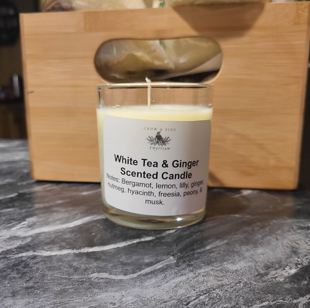 White Tea and Ginger Scented Candle