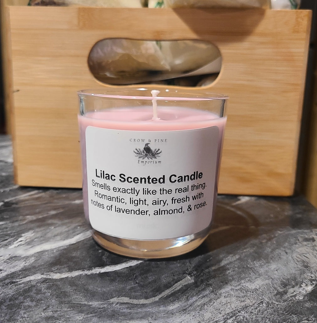 Lilac Scented Candle