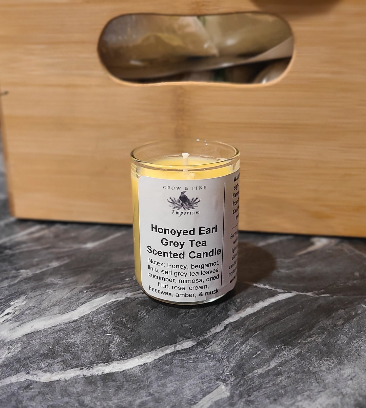 Honeyed Earl Grey Scented Candle