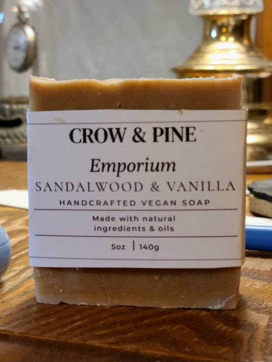 Sandalwood & Vanilla Handmade Vegan Soap