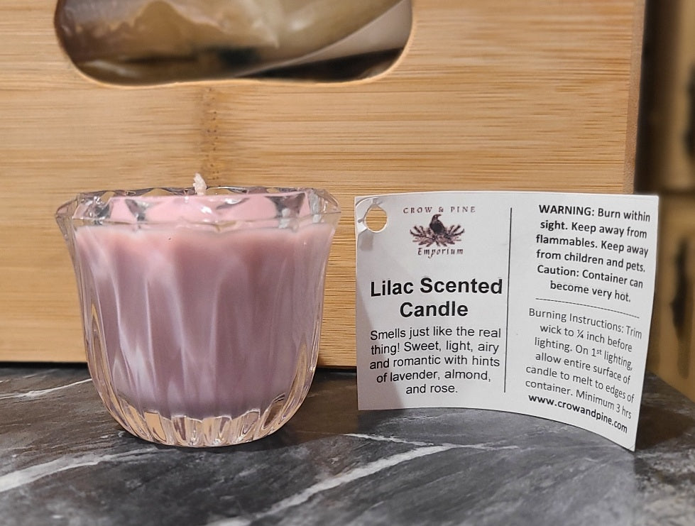 Lilac Scented Candle