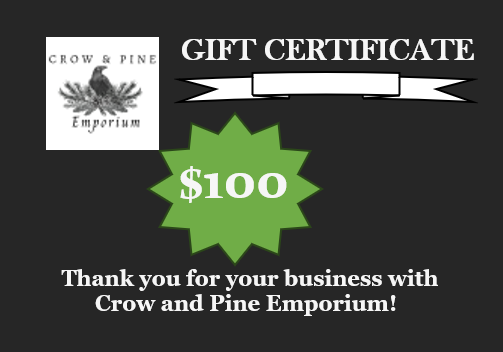 Crow and Pine Gift Card