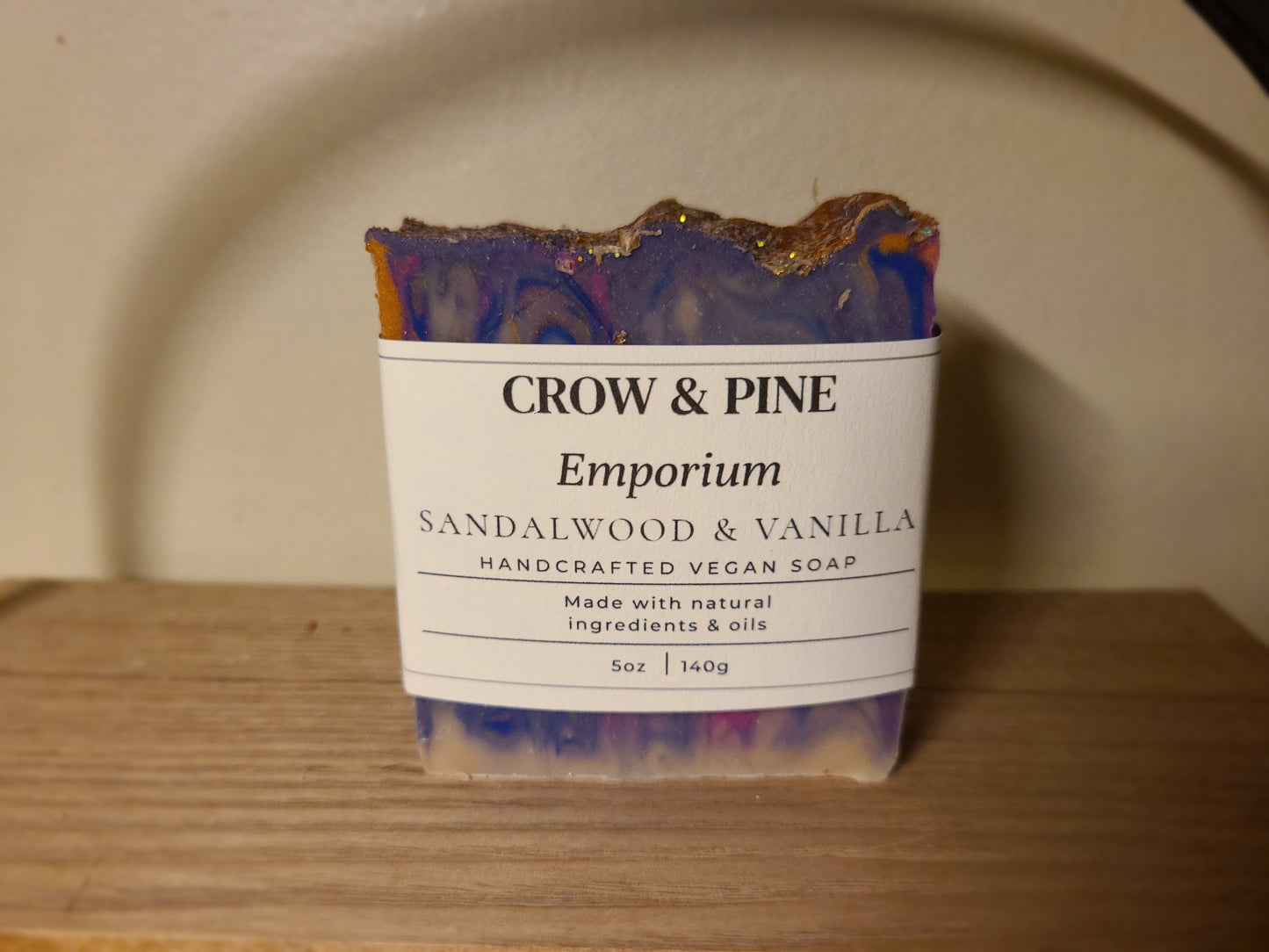 Sandalwood & Vanilla Handmade Vegan Soap