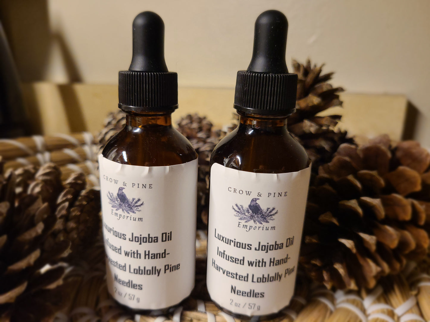 Pine-Infused Body Oil