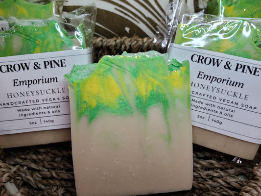Honeysuckle Handmade Vegan Soap
