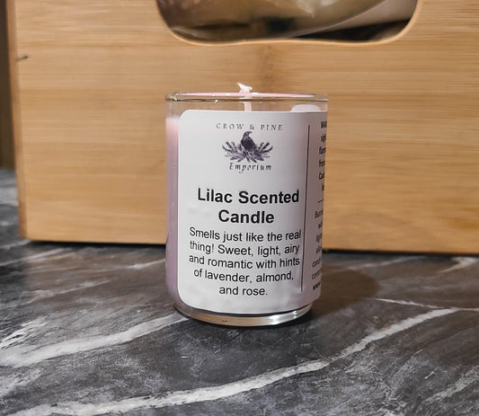 Lilac Scented Candle