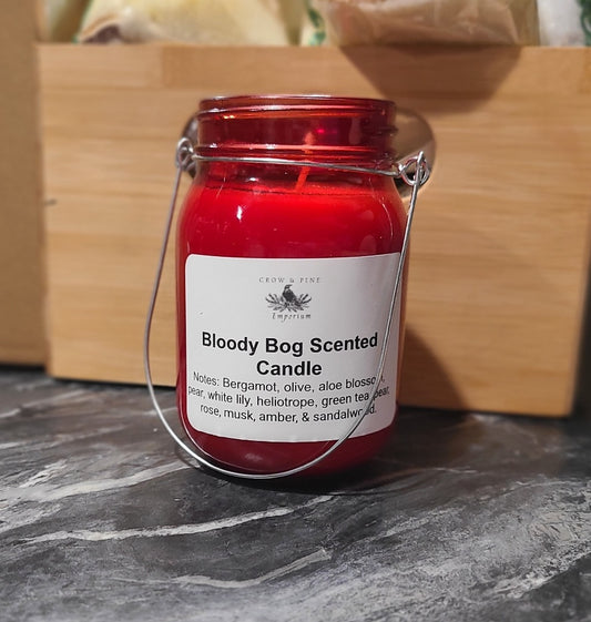 Bloody Bog Scented Candle